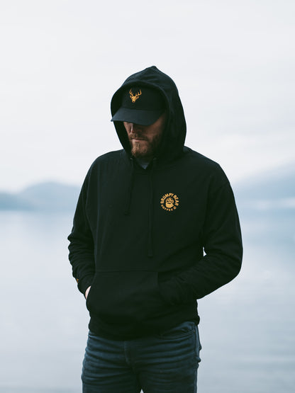 Grumpy Bear Embroidered Hoodie